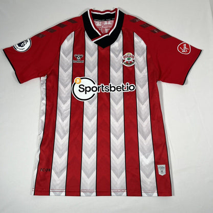 WARD-PROWSE 8 Southampton 2021/2022 Home Football Shirt Large — full front view