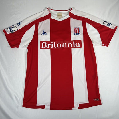 stoke city 2008 2009 home football shirt men s medium2