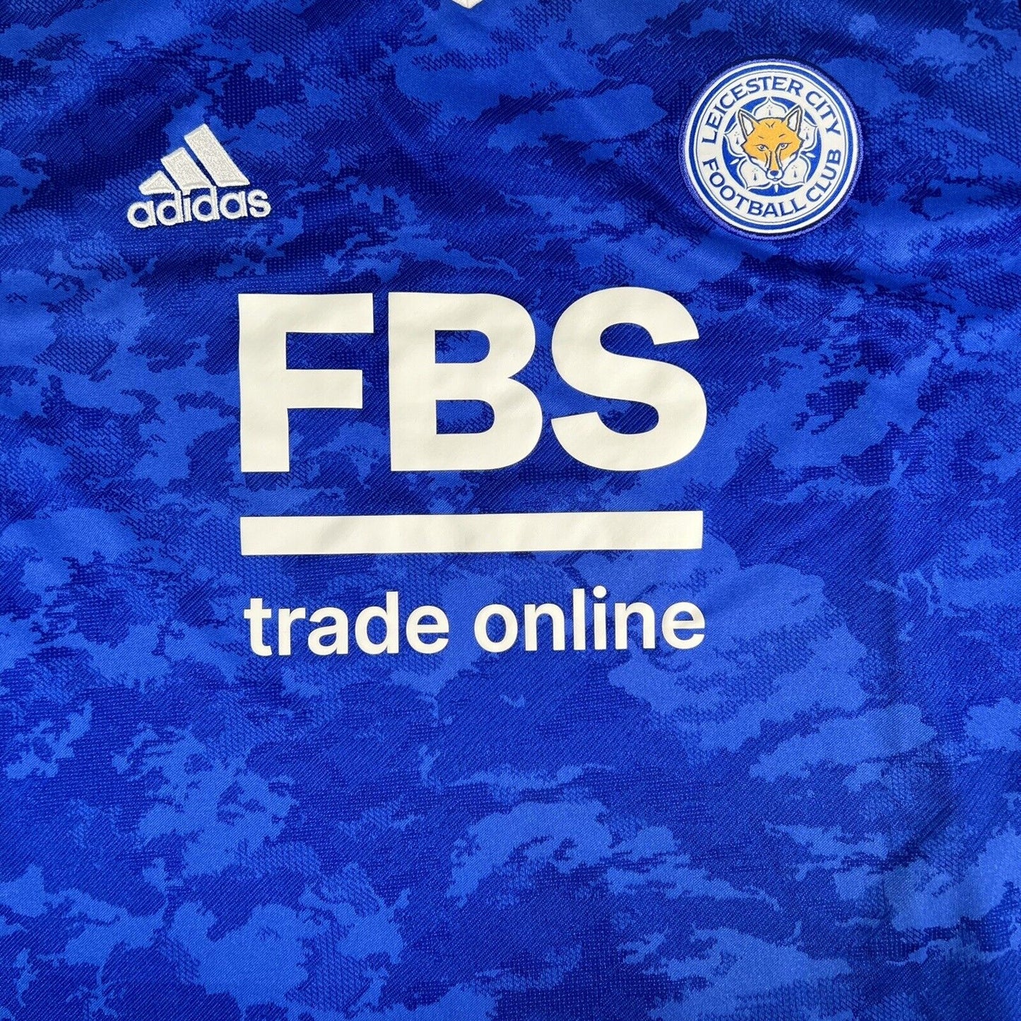 Leicester City 2021/2022 Home Football Shirt  Men’s XL