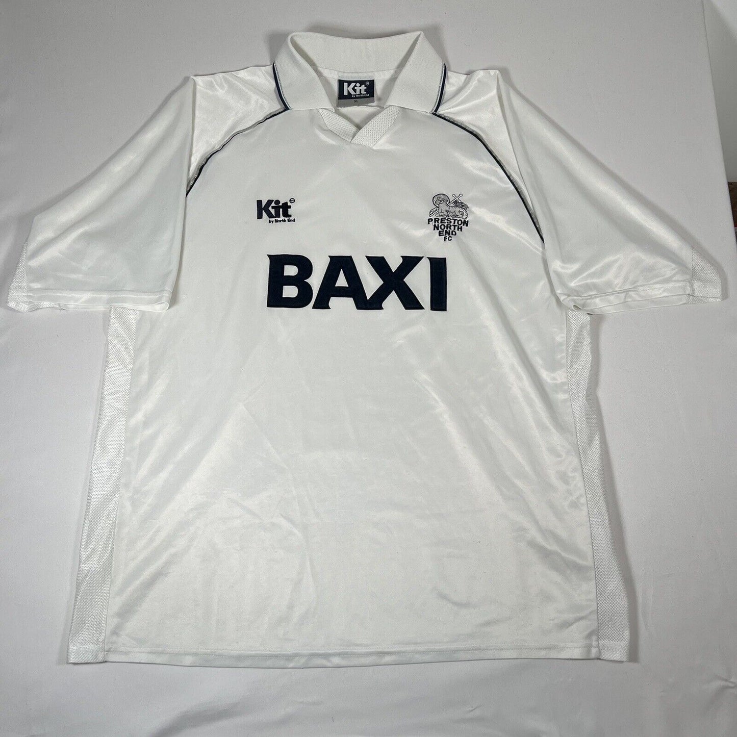 preston north end 1998 1999 2000 home football shirt xl2