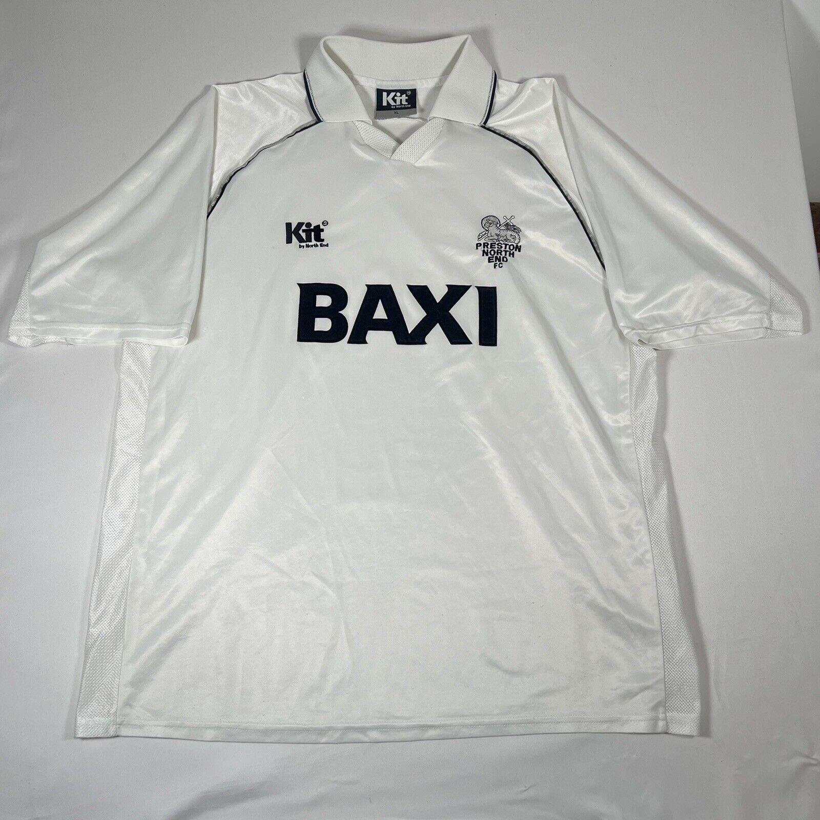 preston north end 1998 1999 2000 home football shirt xl2