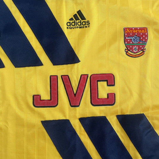 Arsenal 1993/1994 Away Football Shirt Small - Football Shirt Kingdom