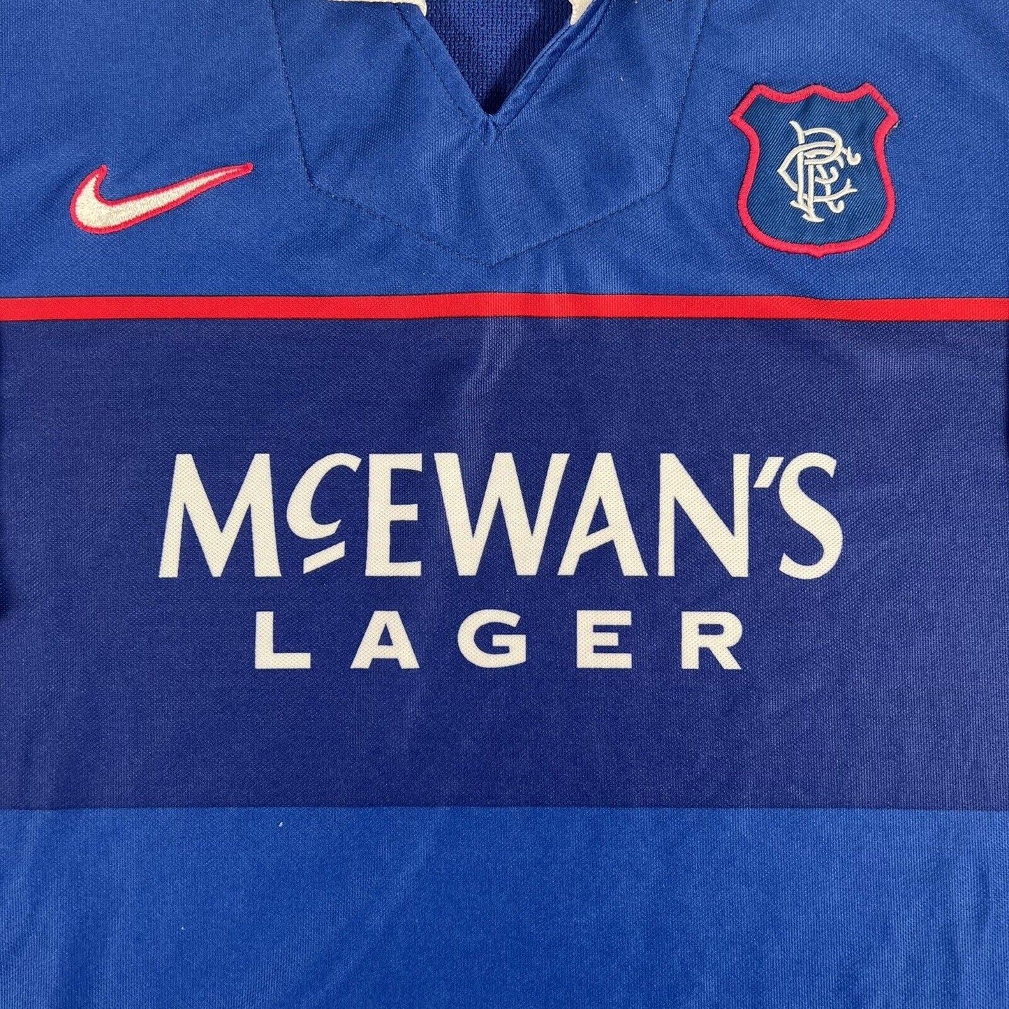 Rangers 1997/1998/1999 Home Football Shirt  Large - Football Shirt Kingdom
