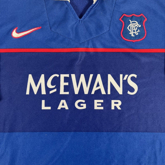 Rangers 1997/1998/1999 Home Football Shirt  Large - Football Shirt Kingdom