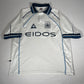 manchester city 1999 2000 away football shirt xl2