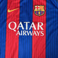 Barcelona 2016/2017 Home Football Shirt  Men’s 2XL XXL - Football Shirt Kingdom