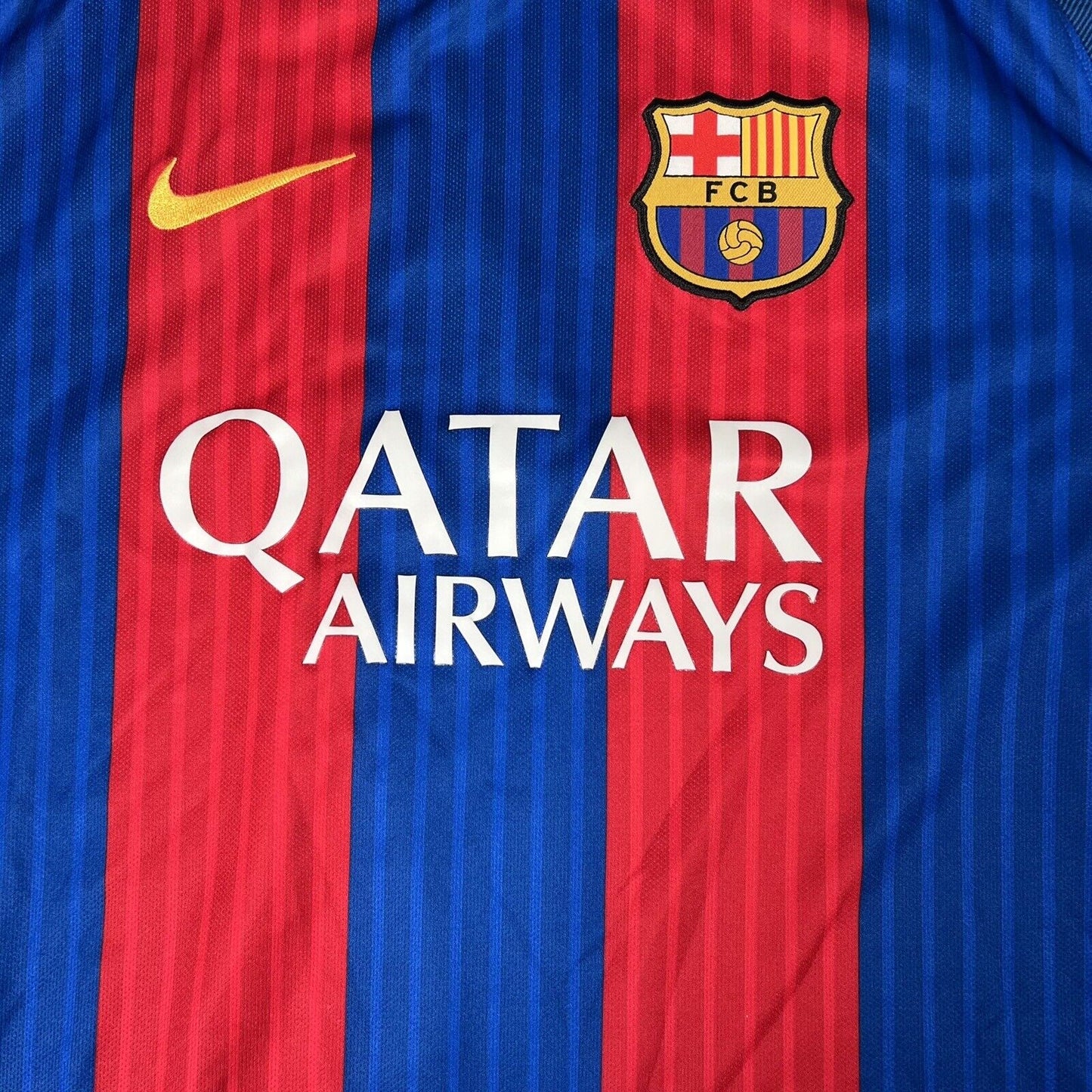 Barcelona 2016/2017 Home Football Shirt  Men’s 2XL XXL - Football Shirt Kingdom