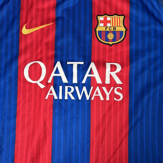 Barcelona 2016/2017 Home Football Shirt  Men’s 2XL XXL - Football Shirt Kingdom