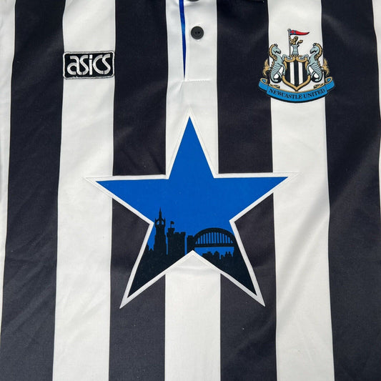 Newcastle United 1993/1994/1995 Home Football Shirt Men’s XL - Football Shirt Kingdom
