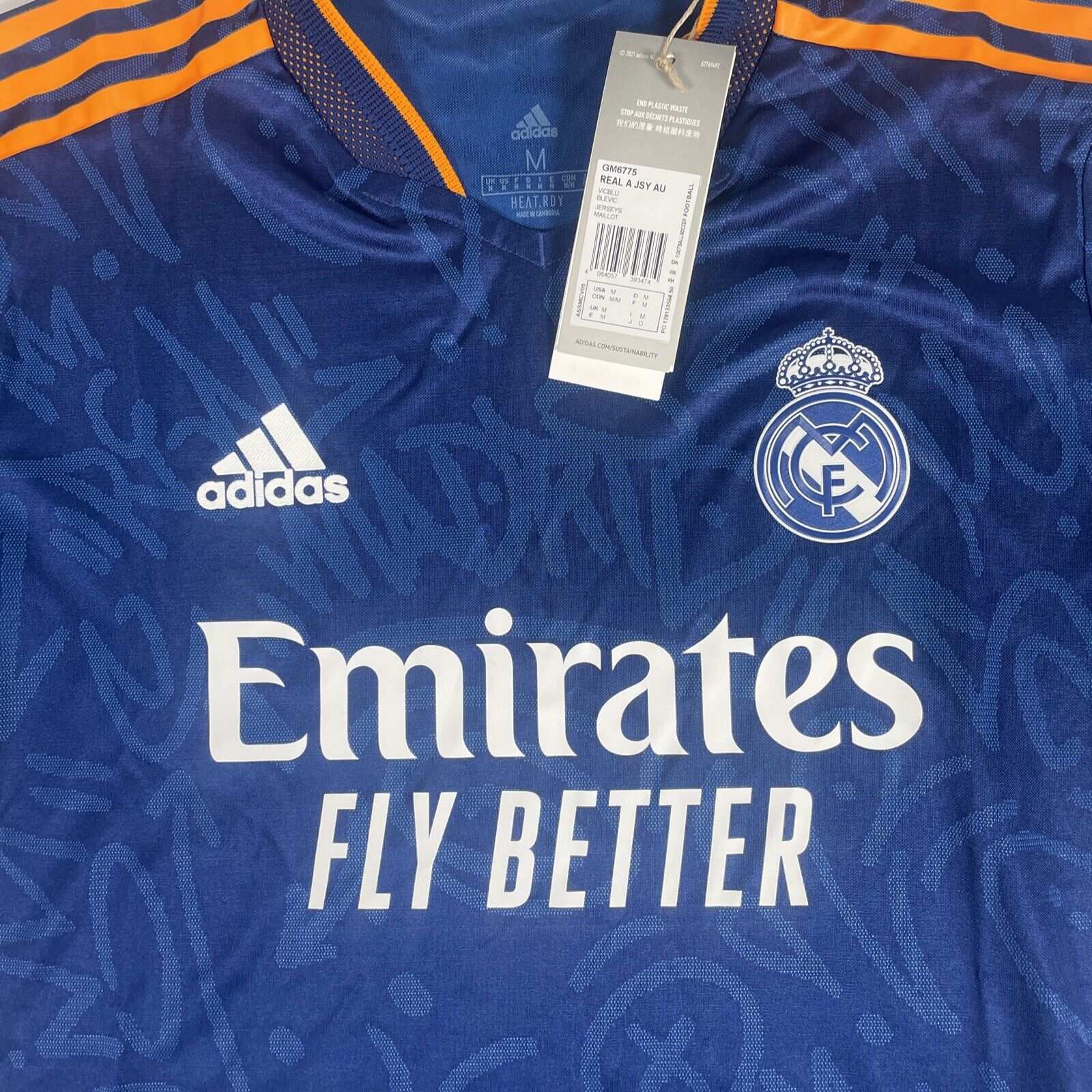 Real Madrid 2021/2022 Away Football Shirt Player Spec BNWT Medium - Football Shirt Kingdom