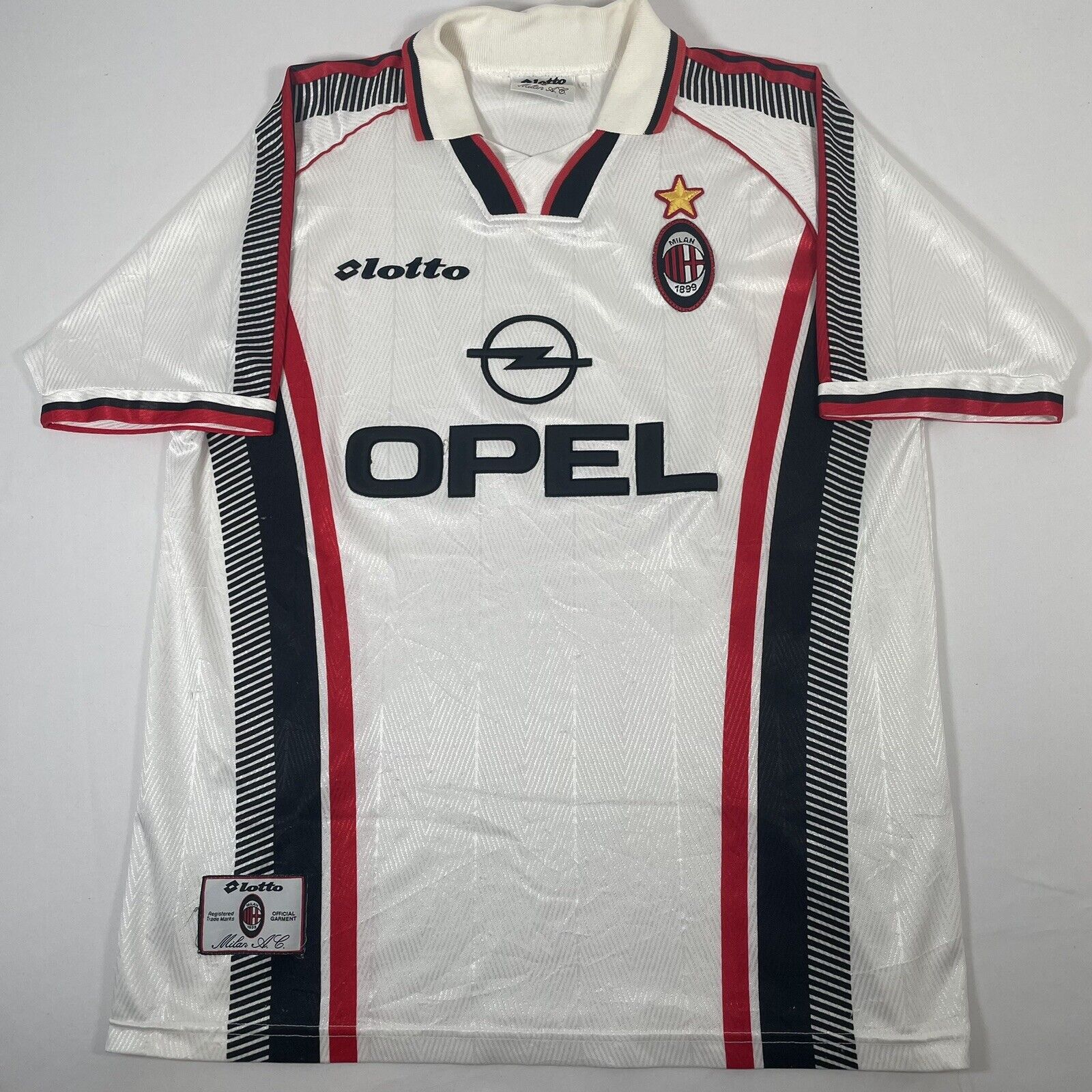 AC Milan 1997/1998 Away Football Shirt XL - Football Shirt Kingdom