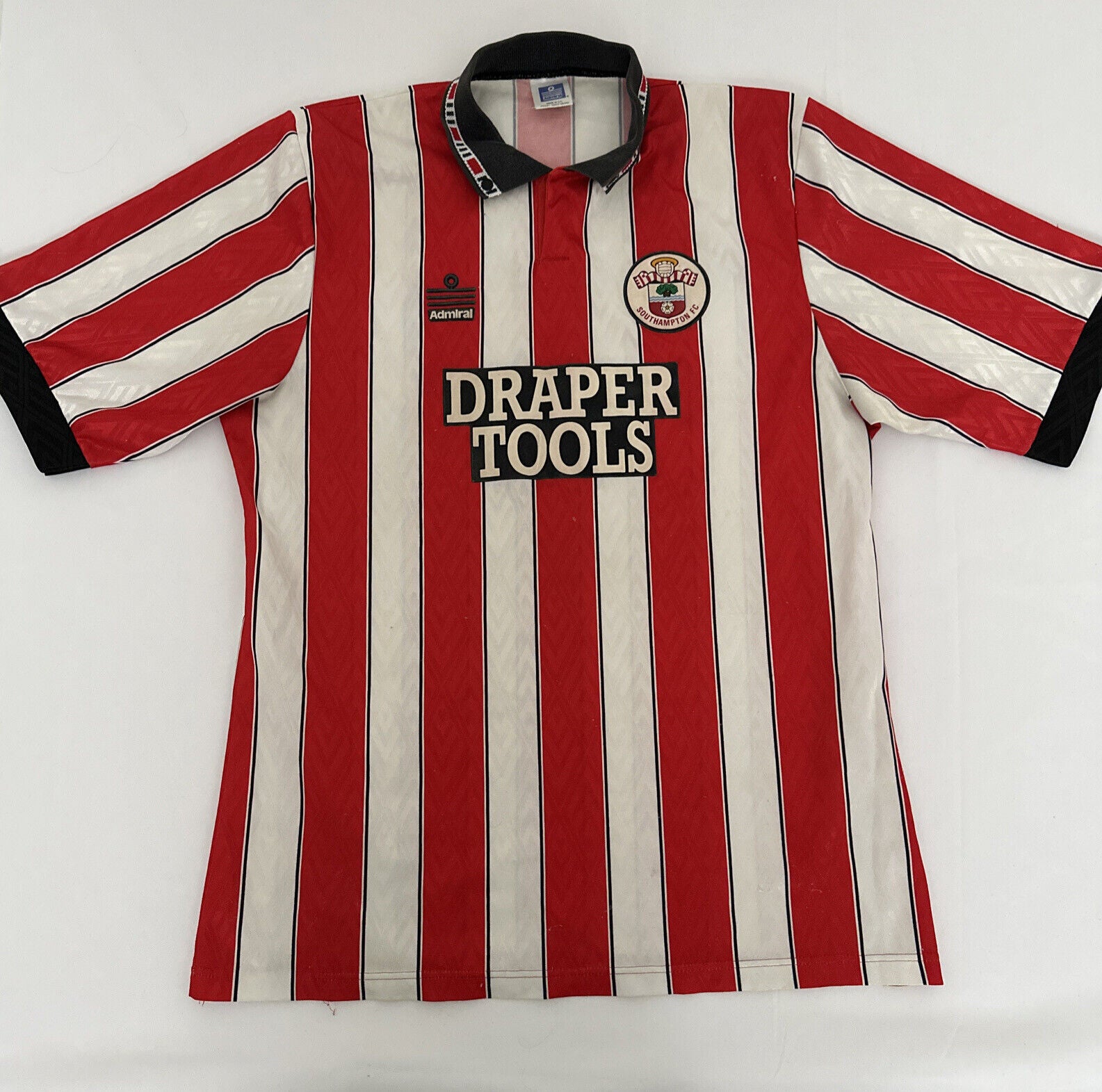 southampton 1991 1992 1993 home football shirt men s large2