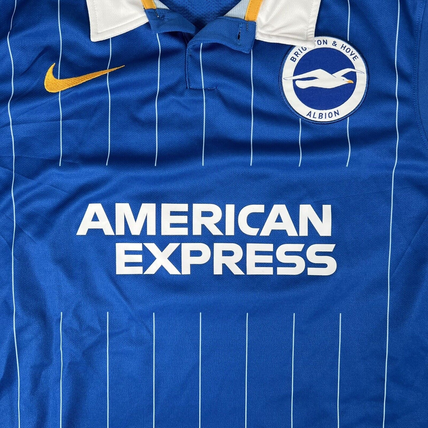 bissouma 8 brighton 2020 2021 home match spec football shirt boxed2