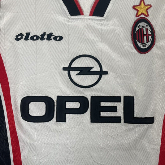 AC Milan 1997/1998 Away Football Shirt XL - Football Shirt Kingdom