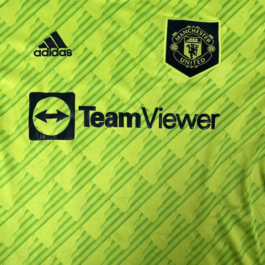 Manchester United 2022/2023 Third Football Shirt  Large - Football Shirt Kingdom