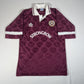 11 hearts heart of midlothian 1992 1993 home football shirt small2