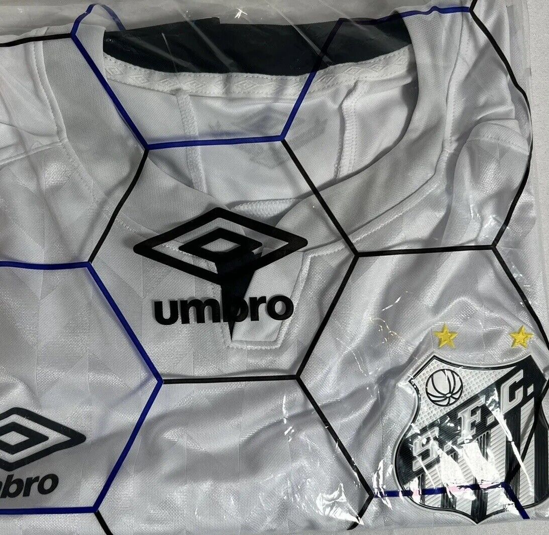 santos 2020 2021 home football shirt men s large bnwt2