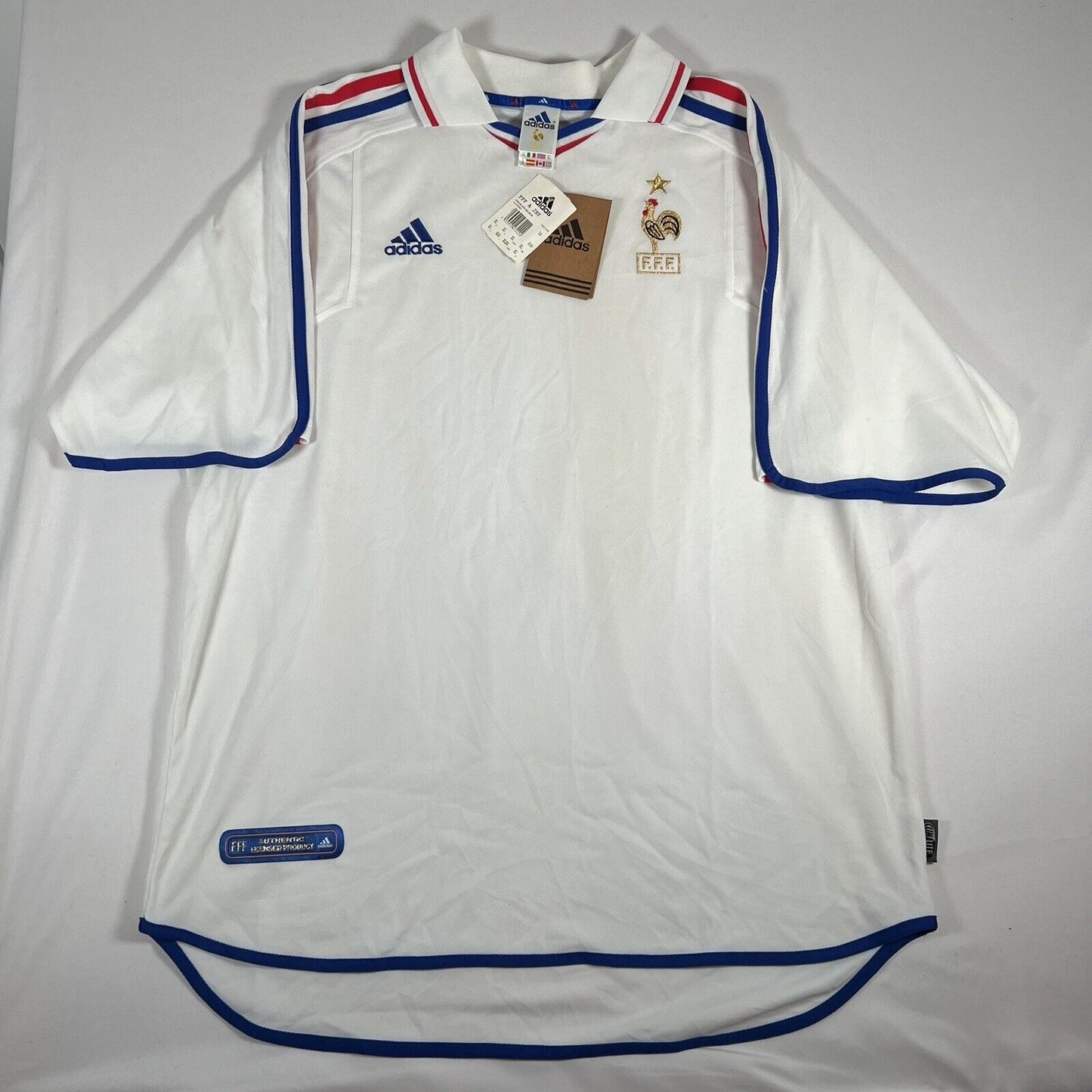 deadstock france 2000 away football shirt bnwt xl2
