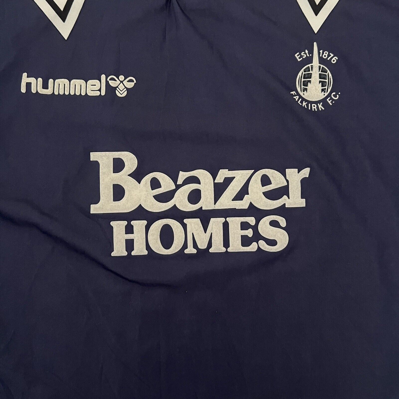 Falkirk 1991/1992/1993/1994 Home Football Shirt XL - Football Shirt Kingdom