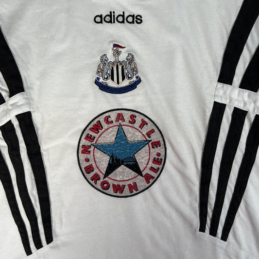 Newcastle United 1996/1997 Adidas Training Football Shirt XL - Football Shirt Kingdom
