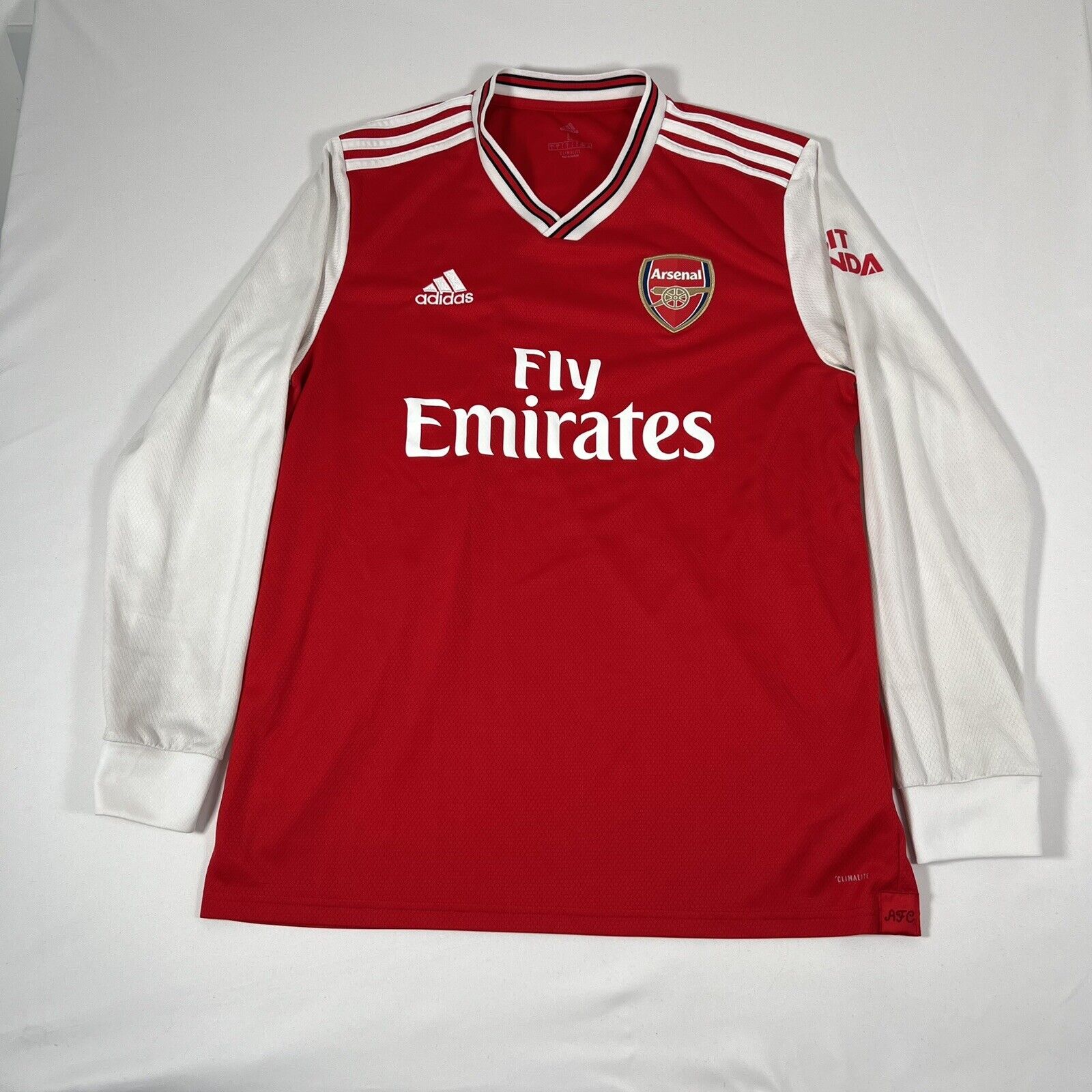 arsenal 2019 2020 home football shirt long sleeve large2