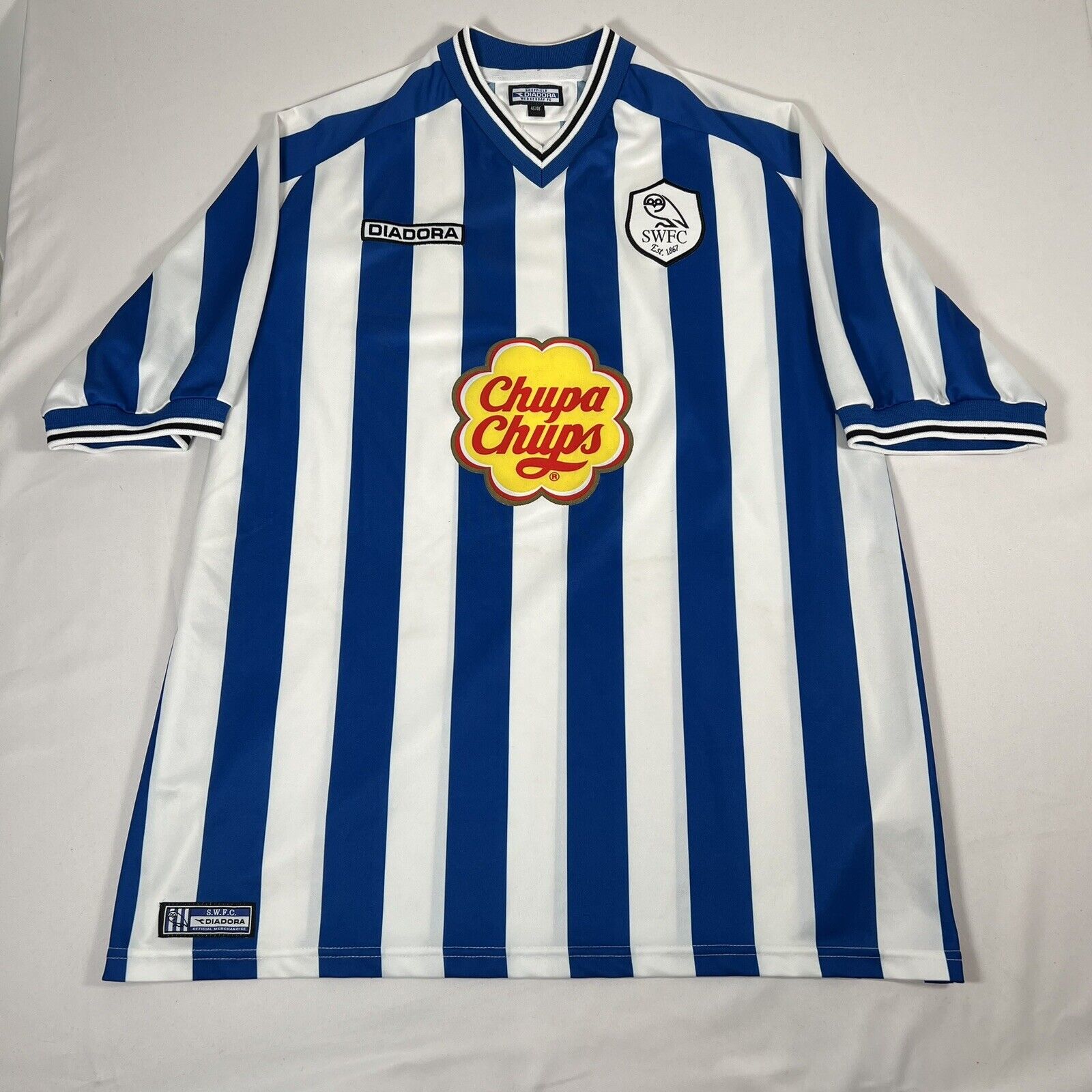 sheffield wednesday 2001 2002 2003 home football shirt xl2