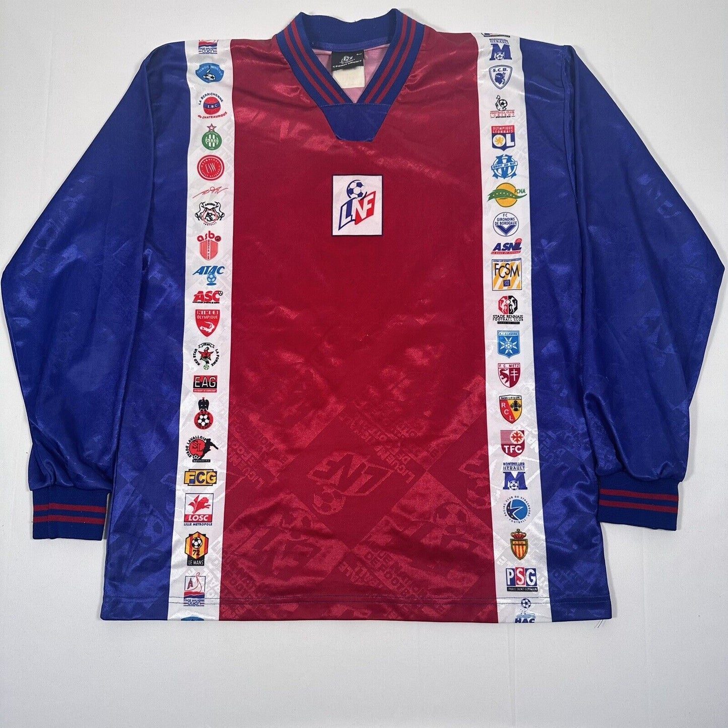 1998 1999 ligue 1 2 football shirt long sleeve large2