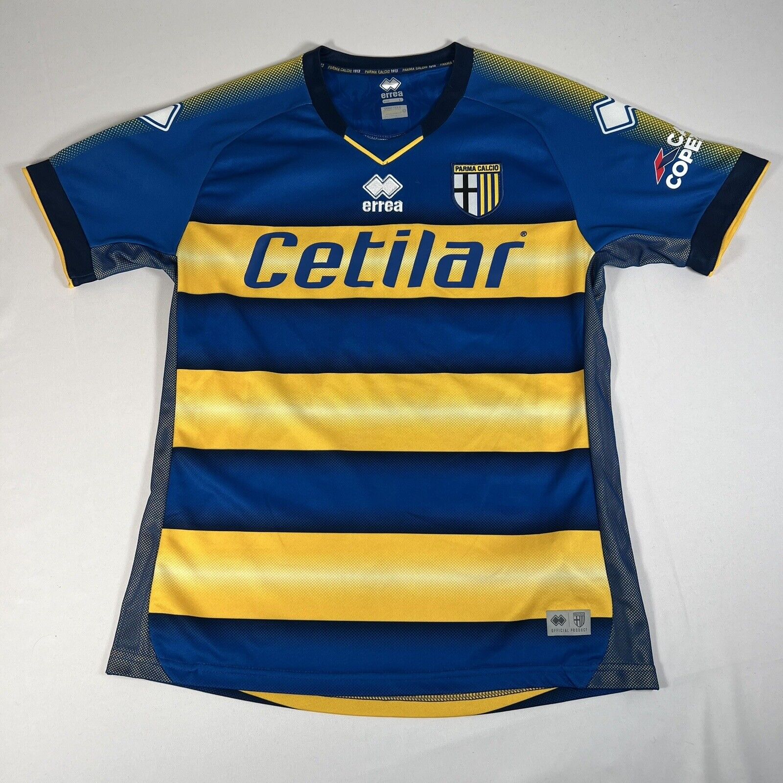 parma 2019 2020 home football shirt men s large w badges2
