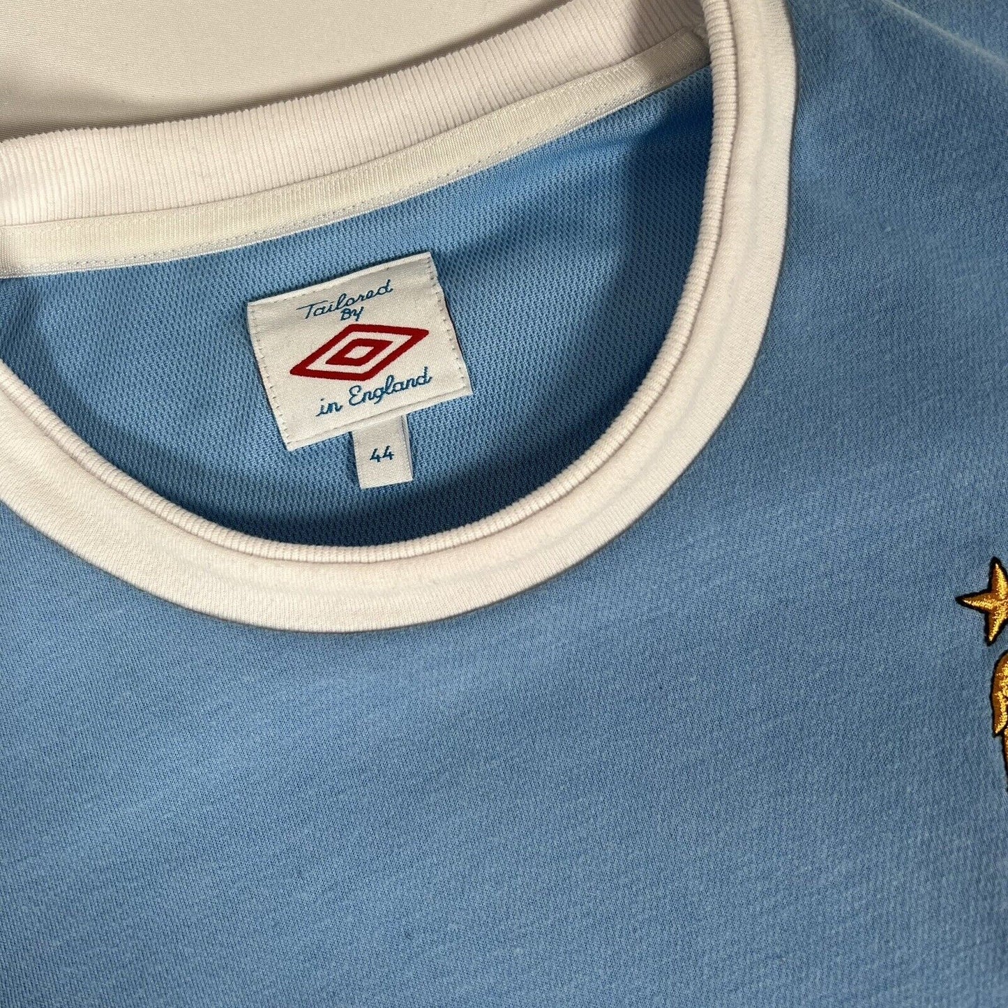 manchester city 2009 2010 home football shirt men s xl4