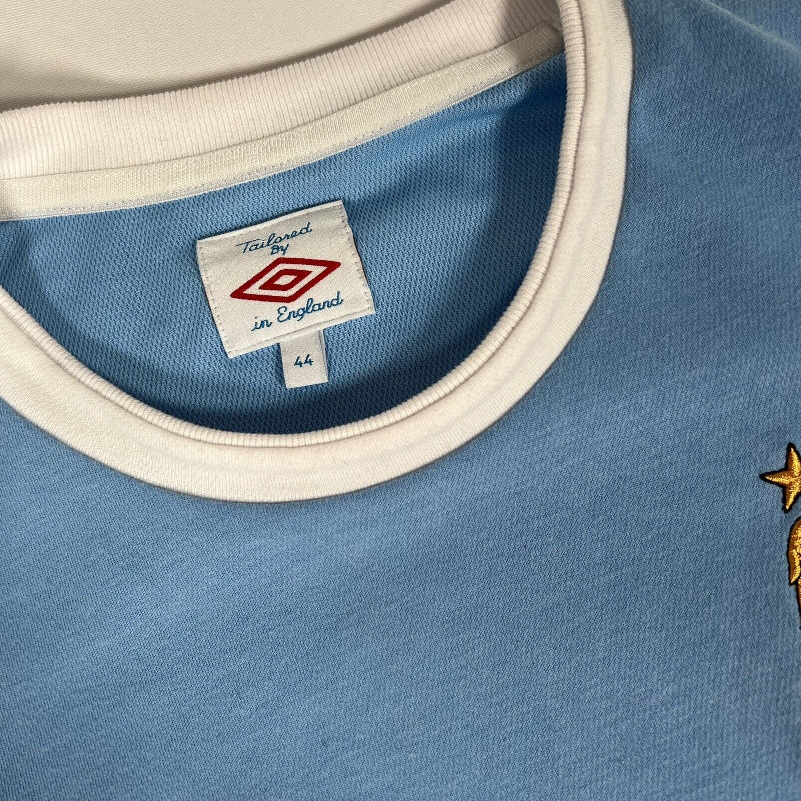 manchester city 2009 2010 home football shirt men s xl4