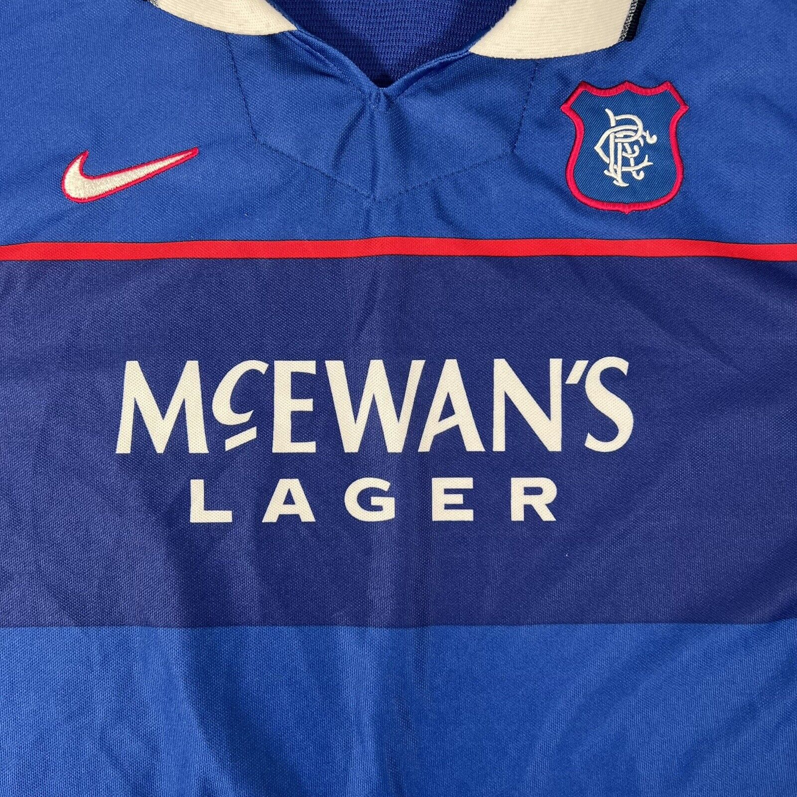 Rangers 1997/1998/1999 Home Football Shirt Large - Football Shirt Kingdom
