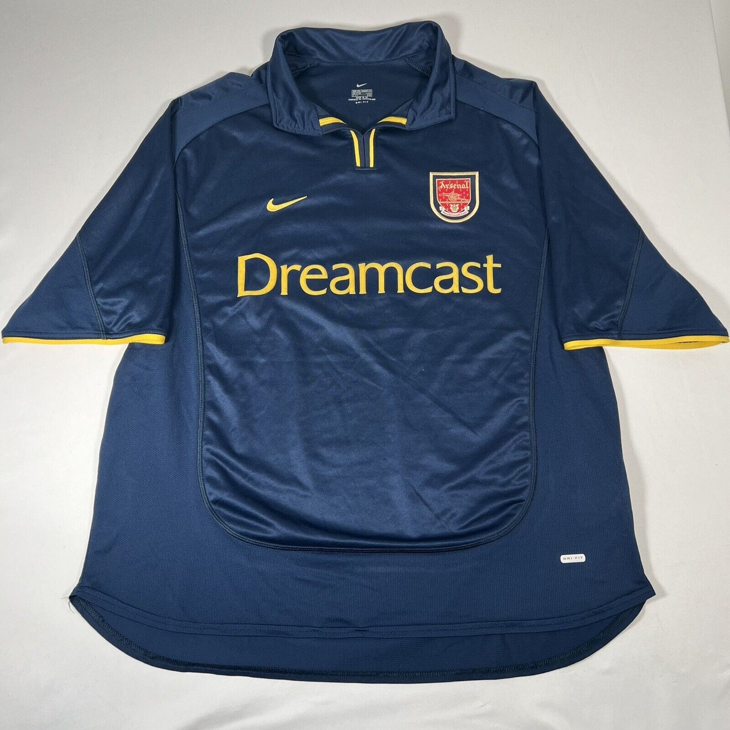 parlour 15 arsenal 2000 2001 2002 third football shirt xl3