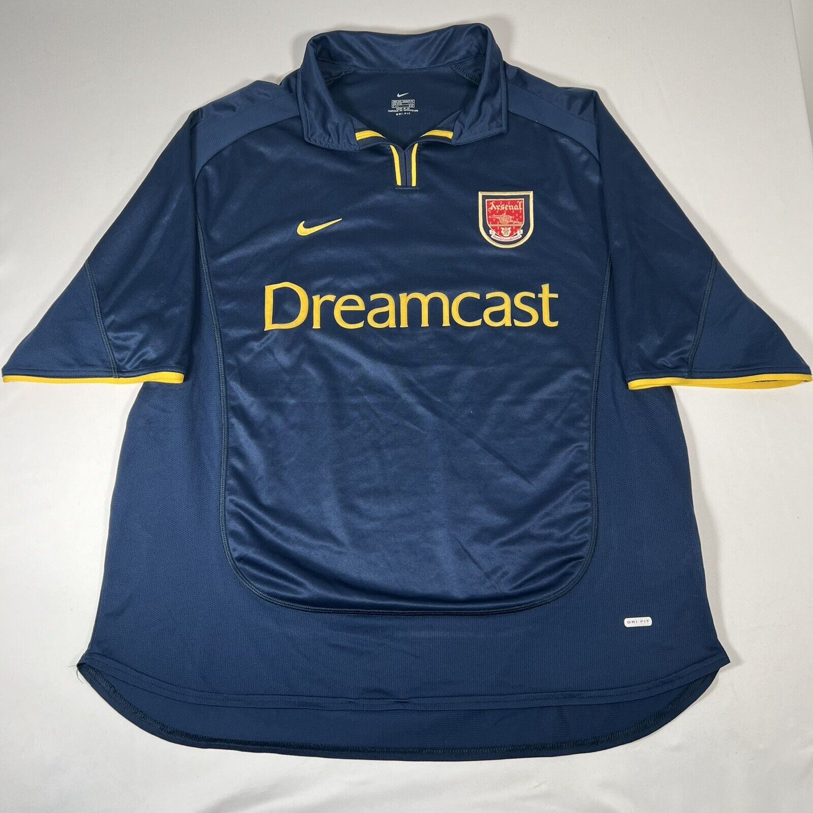 parlour 15 arsenal 2000 2001 2002 third football shirt xl3