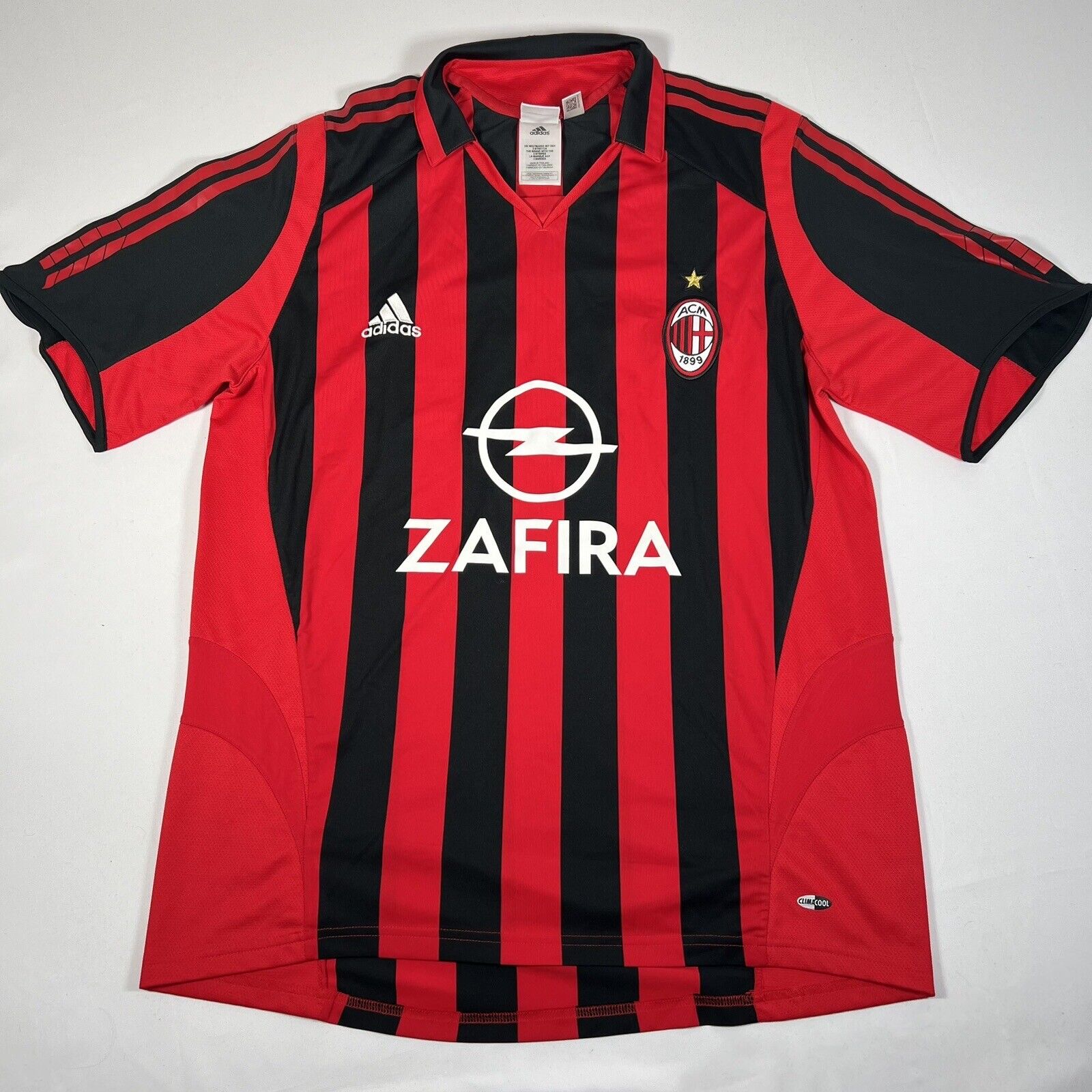 kaka 22 ac milan 2005 2006 home football shirt men s large4
