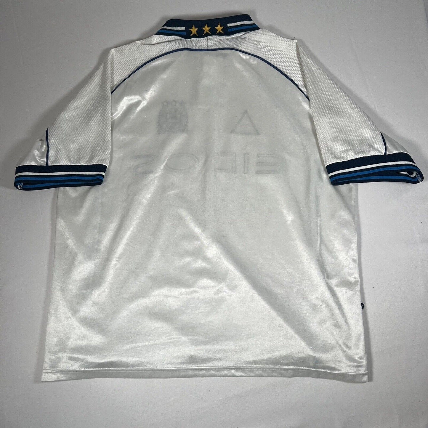 manchester city 1999 2000 away football shirt xl3