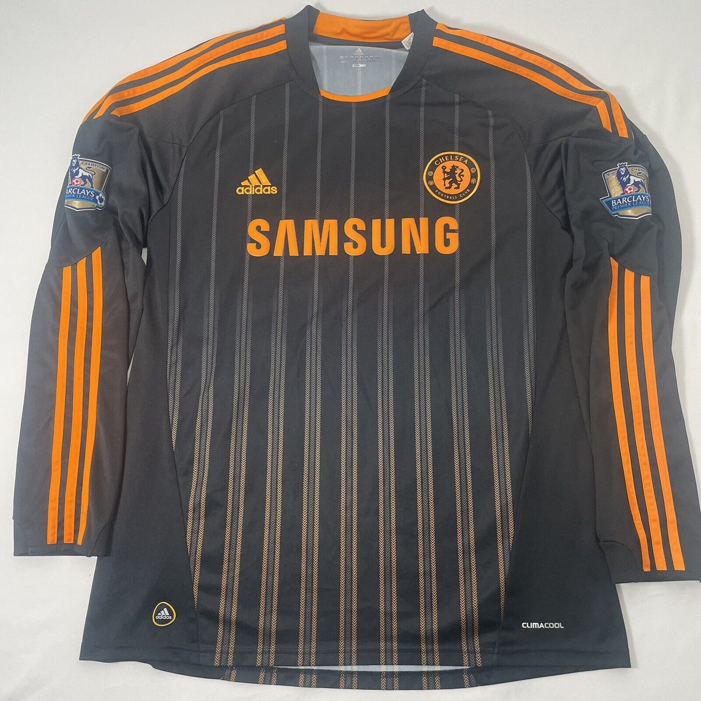 essien chelsea 2010 2011 away football shirt long sleeve xl3