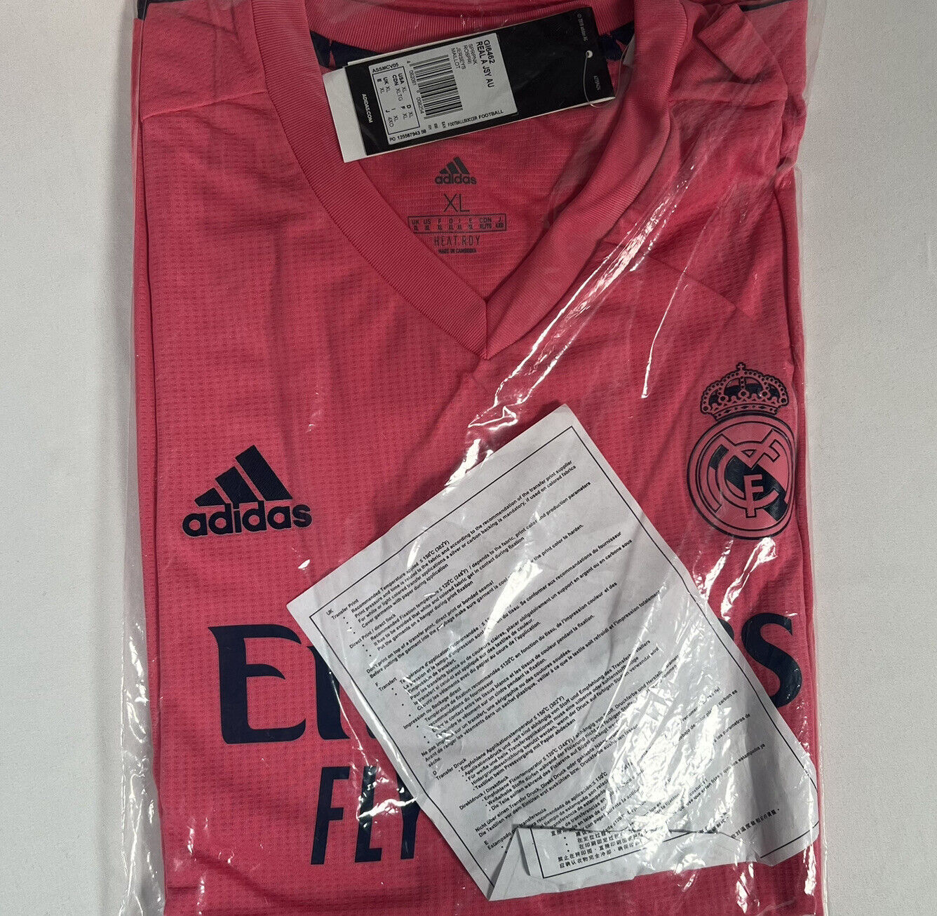 Real Madrid 2020/2021 Away Football Shirt Player Spec XL BNWT BNIB