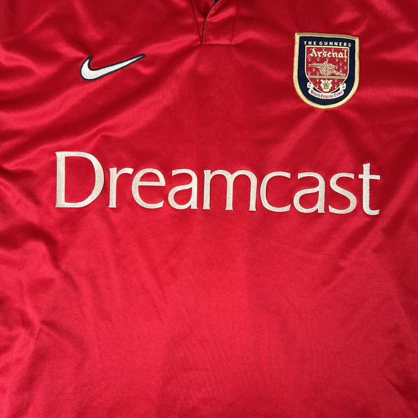 Arsenal 1999/2000 Home Football Shirt  Men’s Large - Football Shirt Kingdom