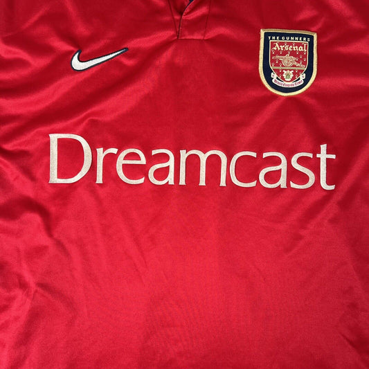 Arsenal 1999/2000 Home Football Shirt  Men’s Large - Football Shirt Kingdom