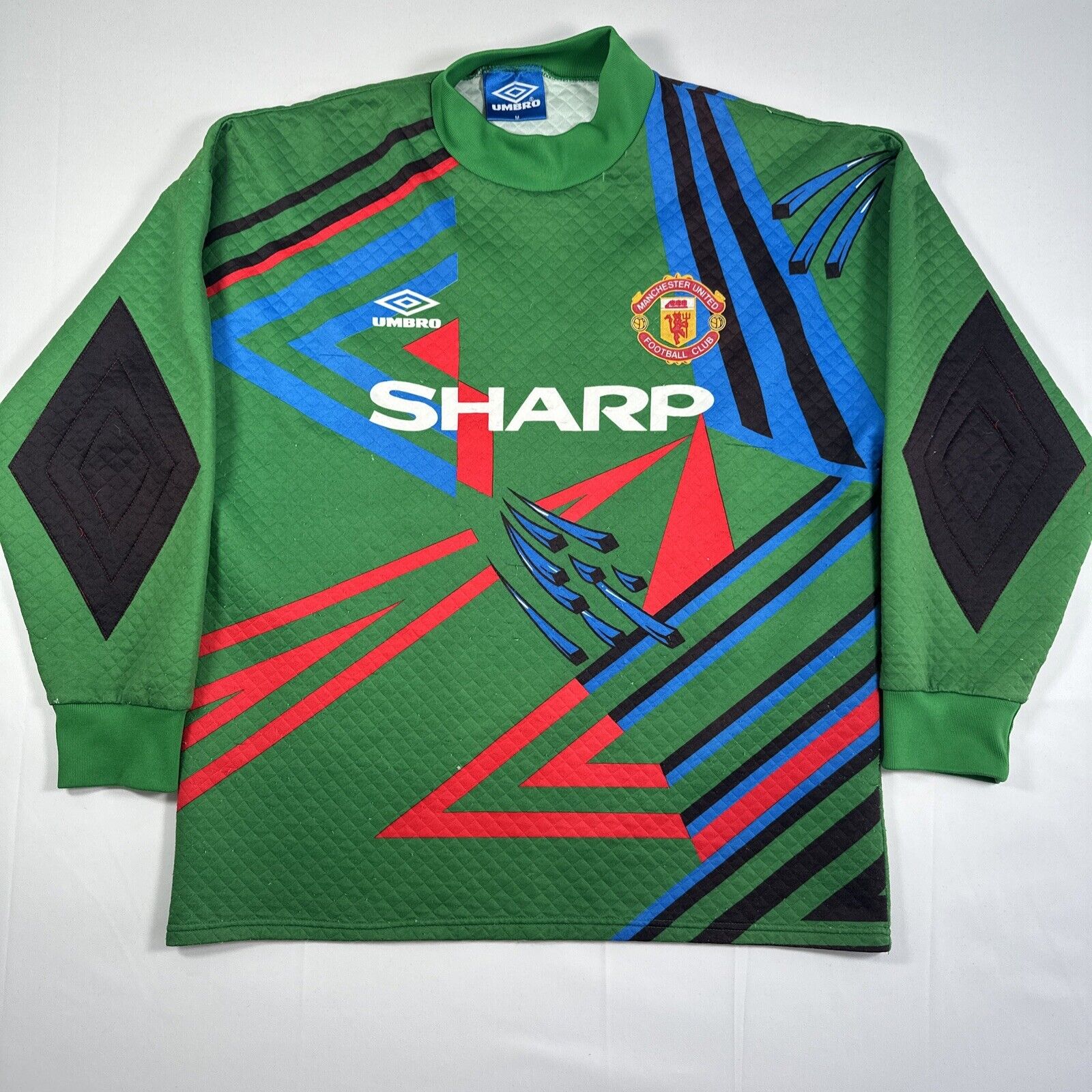 1 manchester united 1992 1993 goalkeeper football shirt medium3