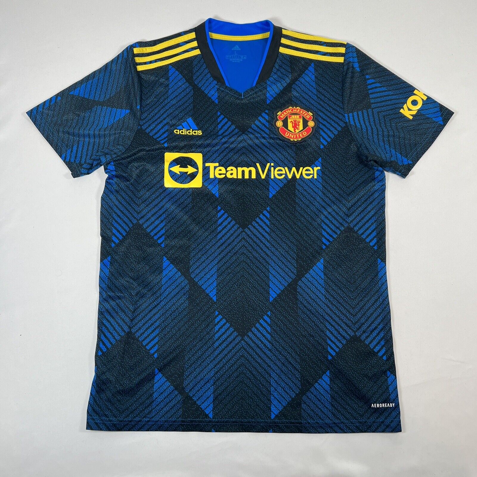 manchester united 2021 2022 third football shirt men s large2