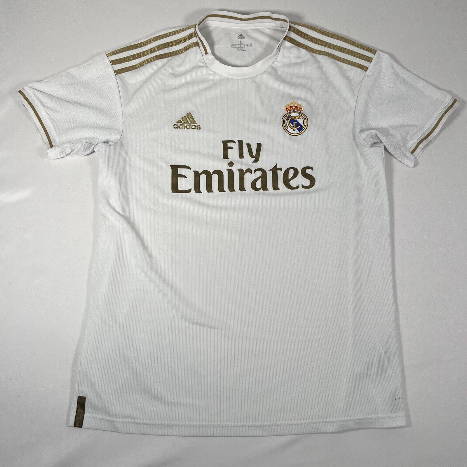 real madrid 2019 2020 home football shirt men s large2