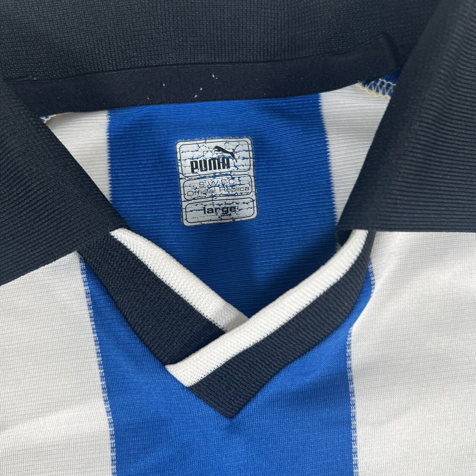 sheffield wednesday 2000 2001 home football shirt large3