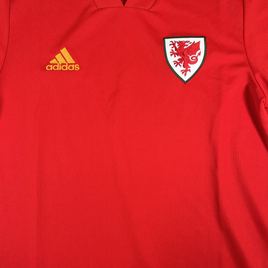 Wales Euro 2020/2021/2022 Home Football Shirt  Medium - Football Shirt Kingdom