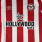 Brentford 2021/2022/2023 Home Football Shirt Men’s Large - Football Shirt Kingdom