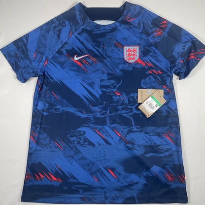 england 2022 pre match training football shirt bnwt xl2
