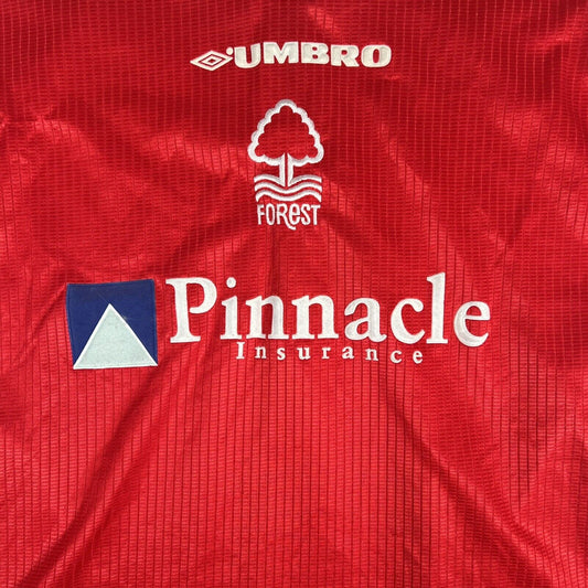 Nottingham Forest 1998/1999/2000 Home Football Shirt Men’s XXL - Football Shirt Kingdom