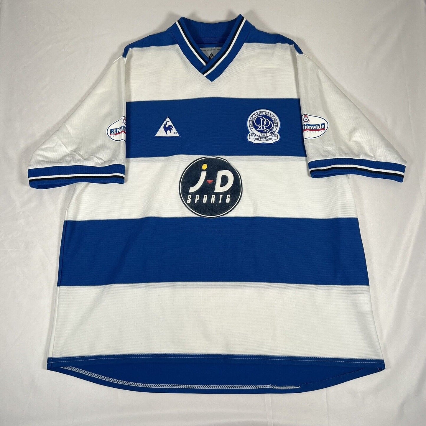 CARLISLE QPR Queens Park Rangers 2002/2003 Match Home Football Shirt XL