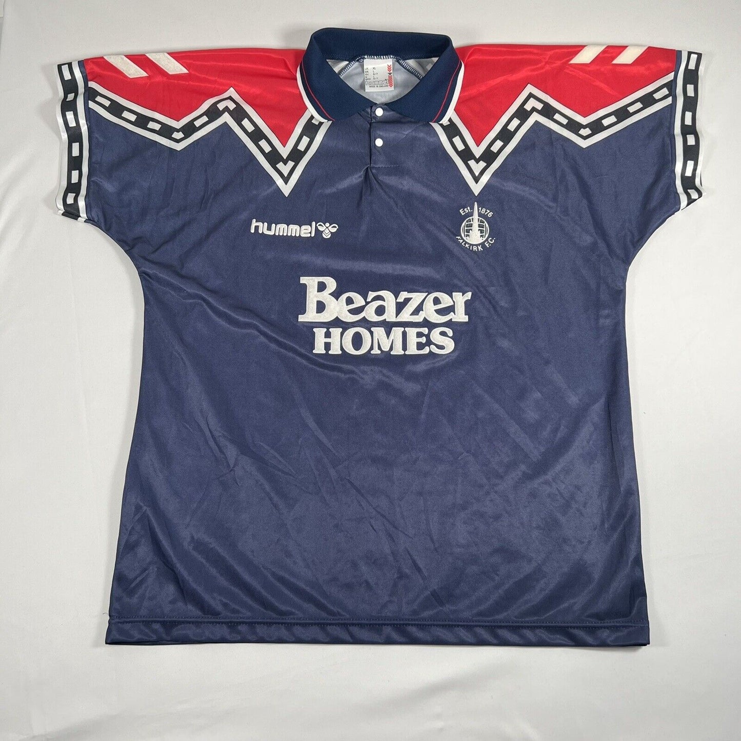 falkirk 1991 1992 1993 1994 home football shirt xl2