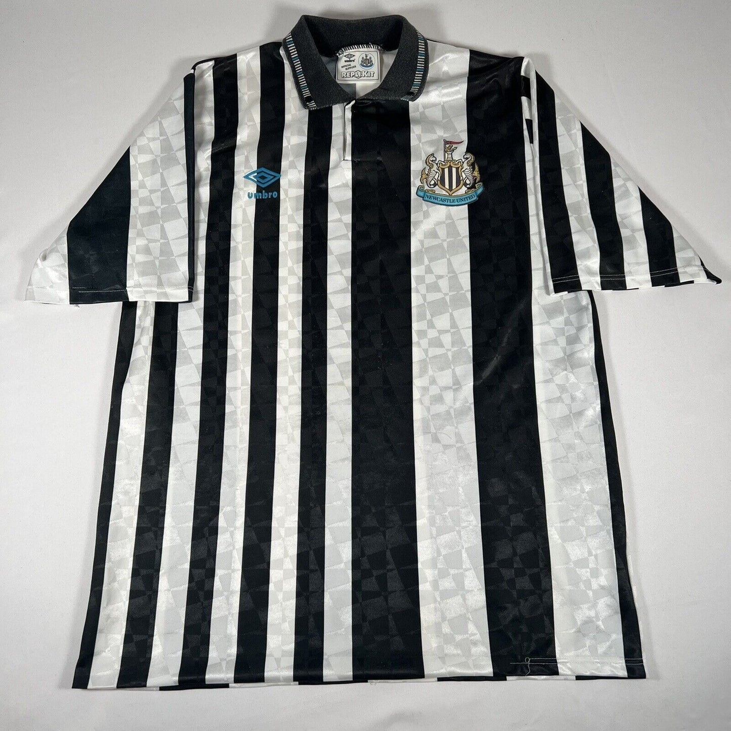 Newcastle United 1990/1991/1992/1993 Home Football Shirt  XL